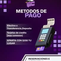 Métodos de pago disponibles en Tours LiliFest